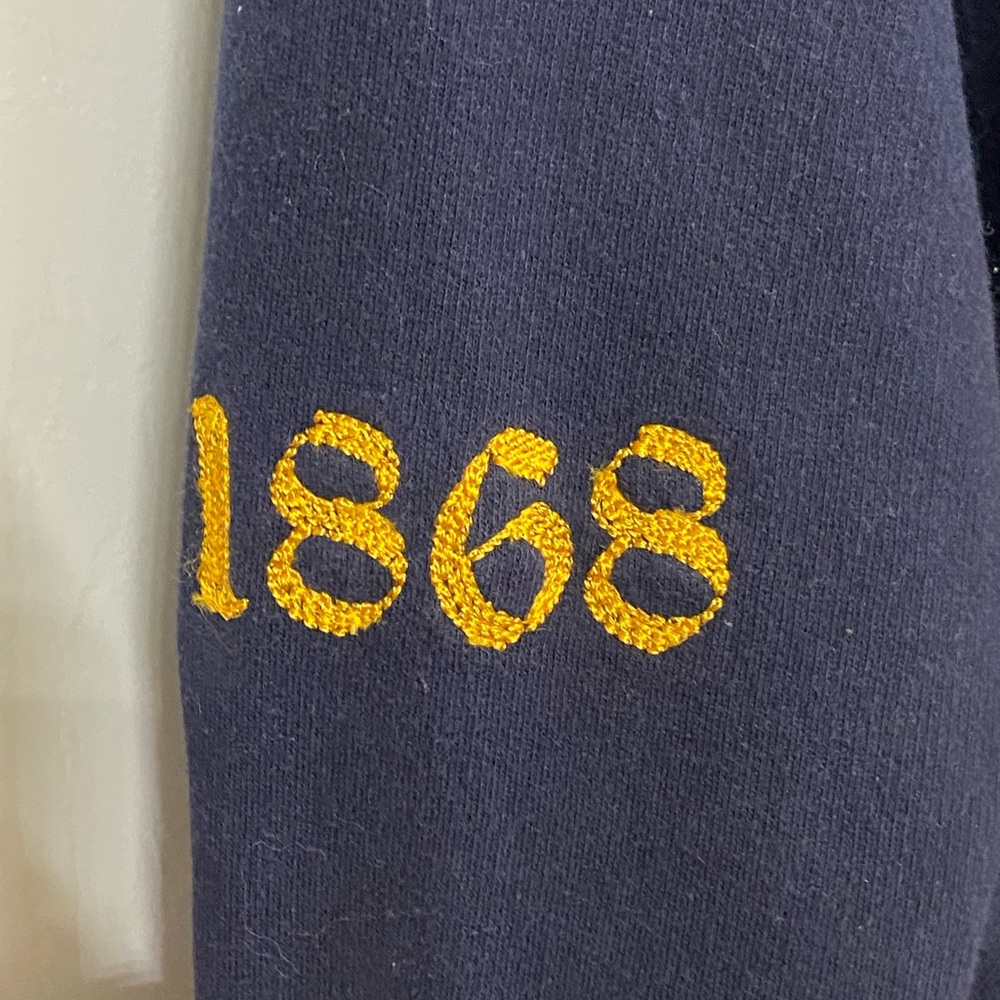 Vintage CAL Bears University of California Berkeley Men’s XL Hoodie RARE Navy - Picture 3 of 7